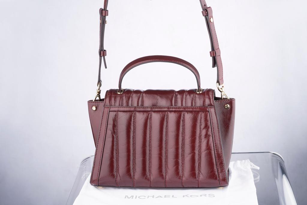 Whitney leather 2024 satchel