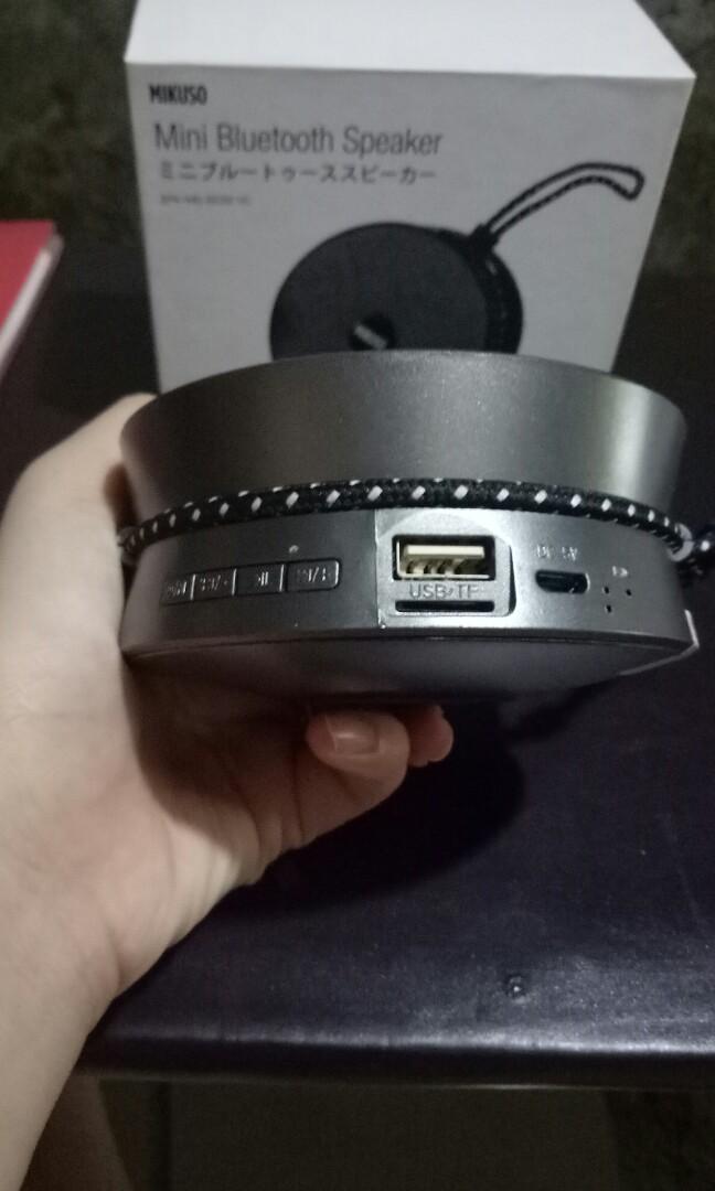 mikuso bluetooth speaker