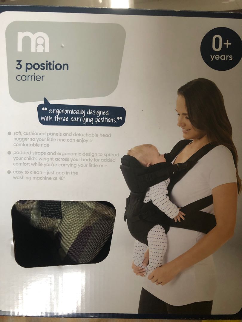 Mothercare 3 in 1 baby carrier new arrivals
