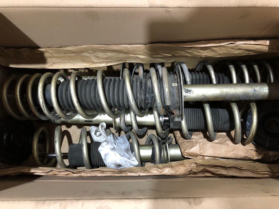 Honda Accord CL7 Mugen Showa Shock Absorbers and Springs Set Used, Car