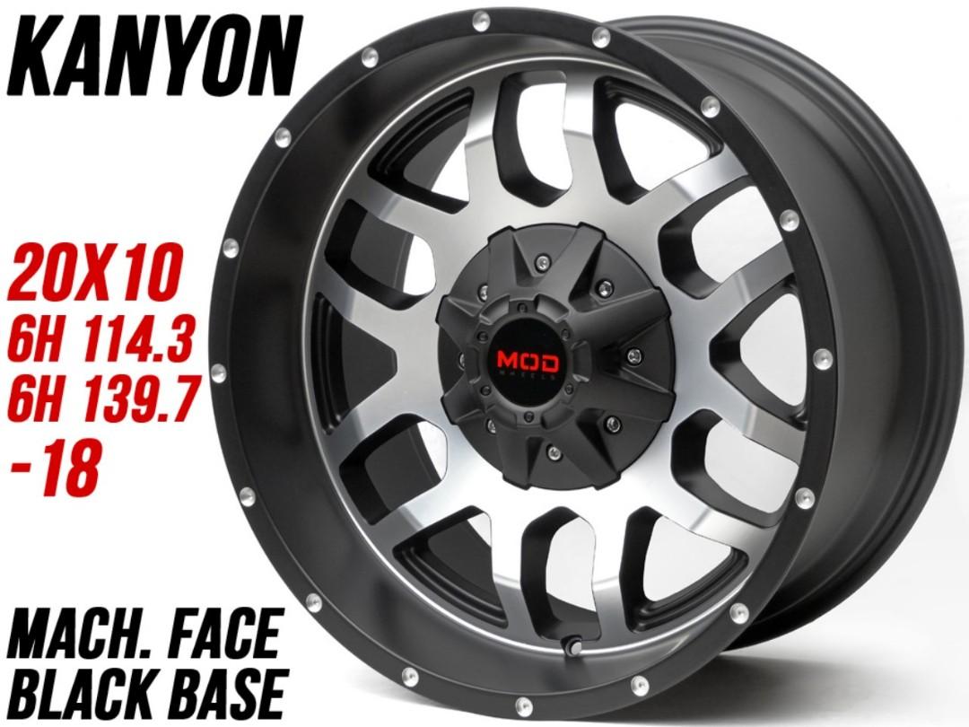 Navara Nissan NP300 Calibre d40 20'' rims Mags orig AWC opt Tires ...