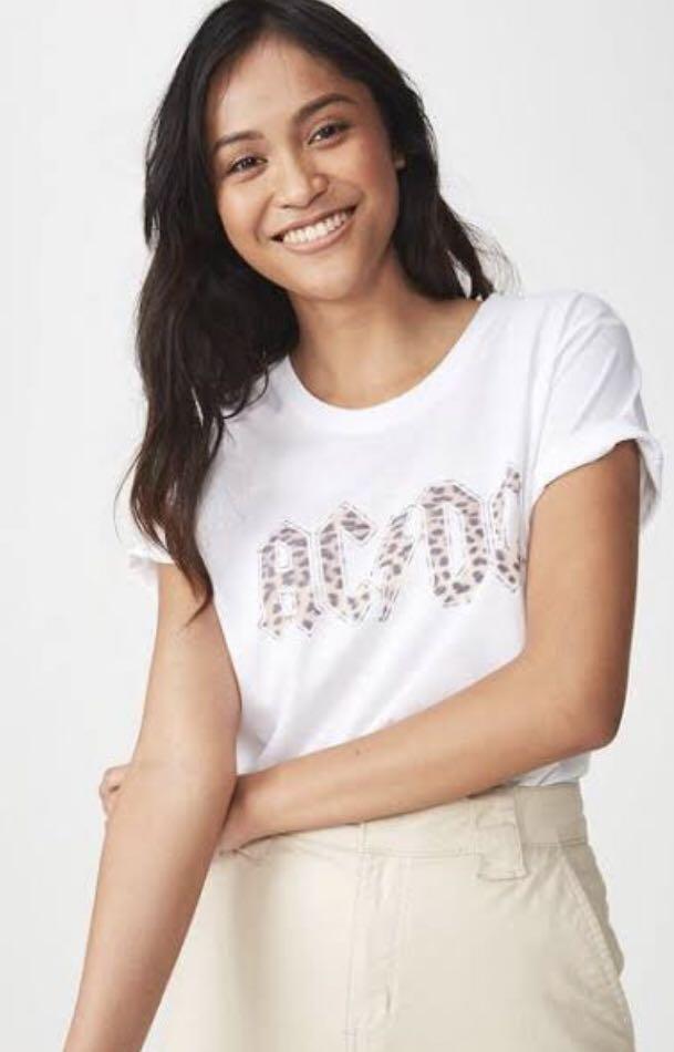 acdc t shirt cotton on