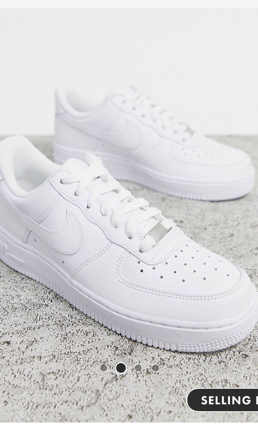 Nike Air Force 1 07 white trainers Women s Fashion Footwear