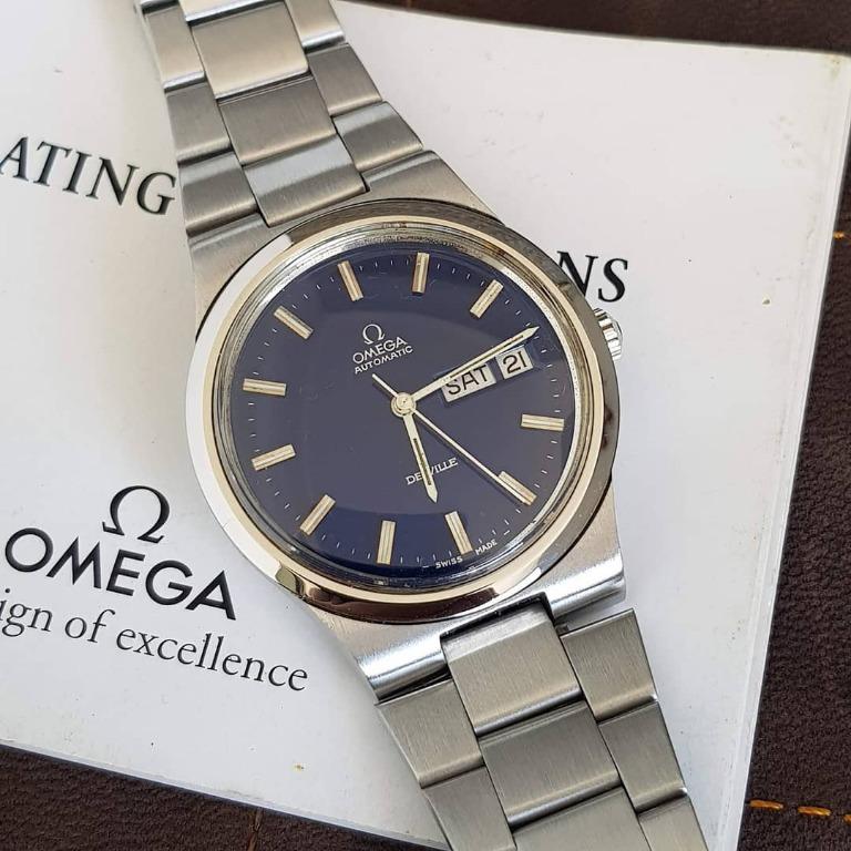 omega de ville day date