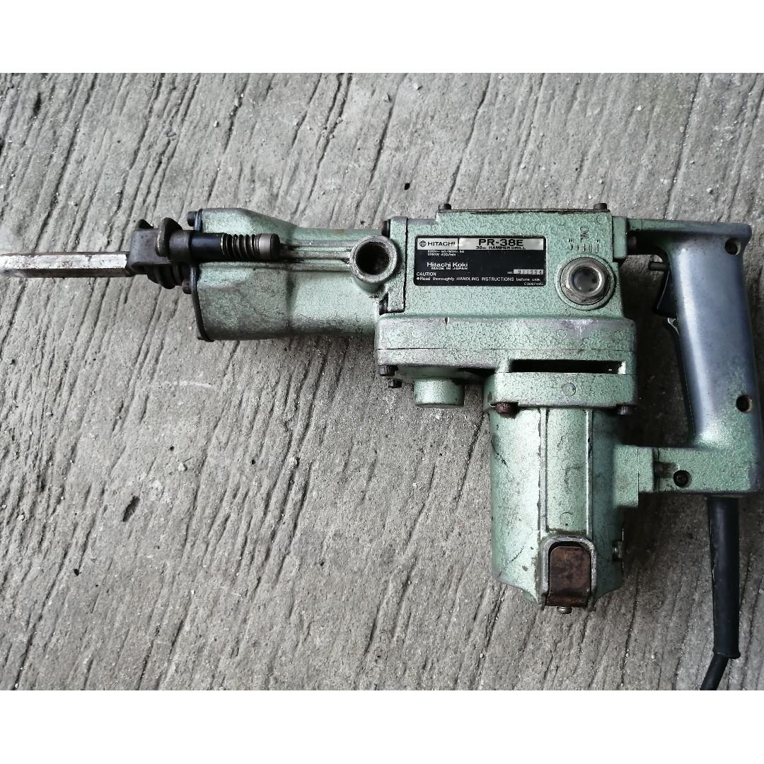 Original Classic HITACHI PR38E Rotary Demolition Hammer Hex Type