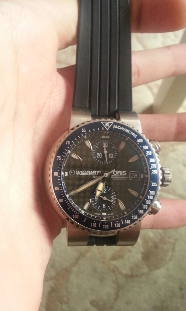 Oris williams f1 limited on sale edition