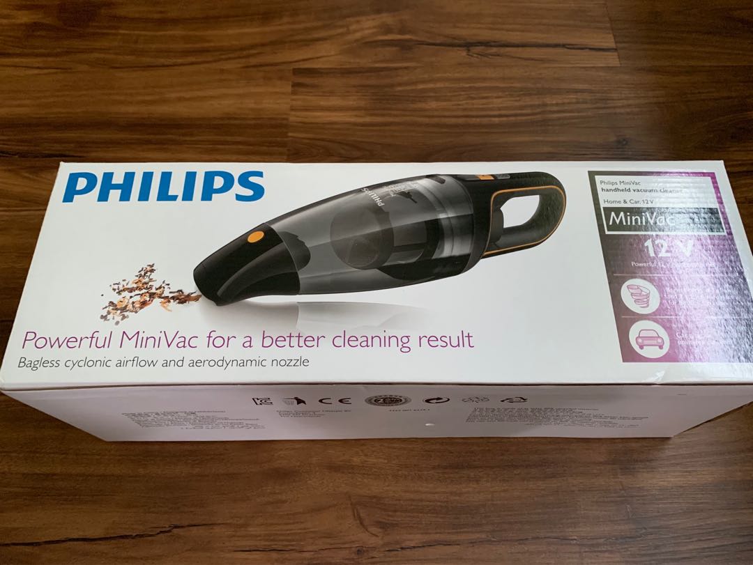 Philips MiniVac handheld vacuum cleaner, TV & Home Appliances, Vacuum Cleaner & Housekeeping on