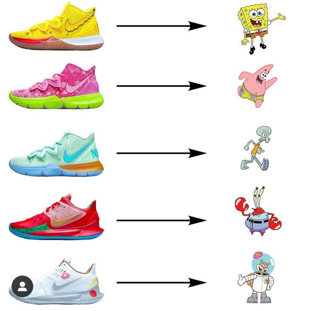 Preorder kyrie spongebob hot sale
