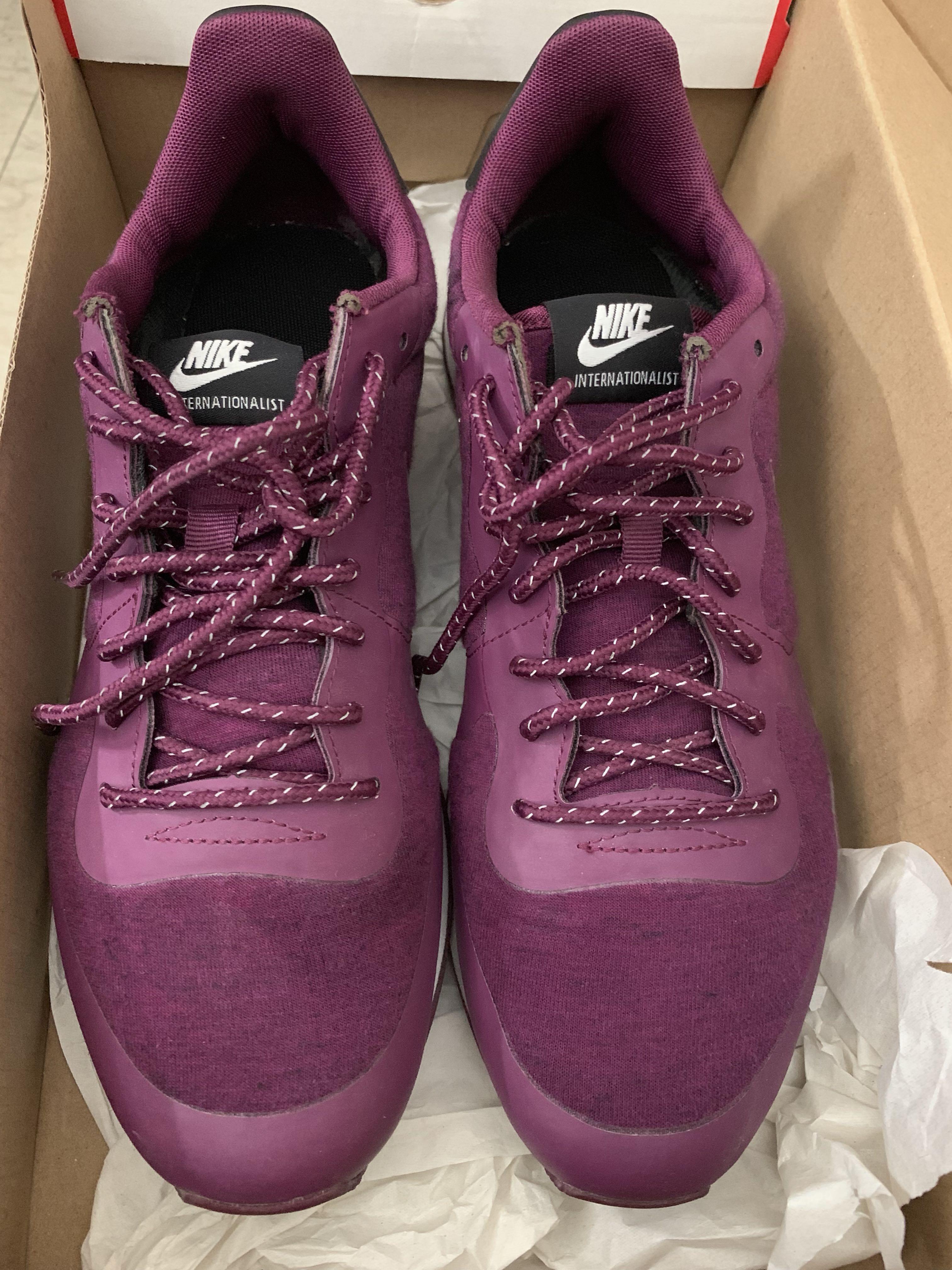 Nike Internationalist Leather Purper