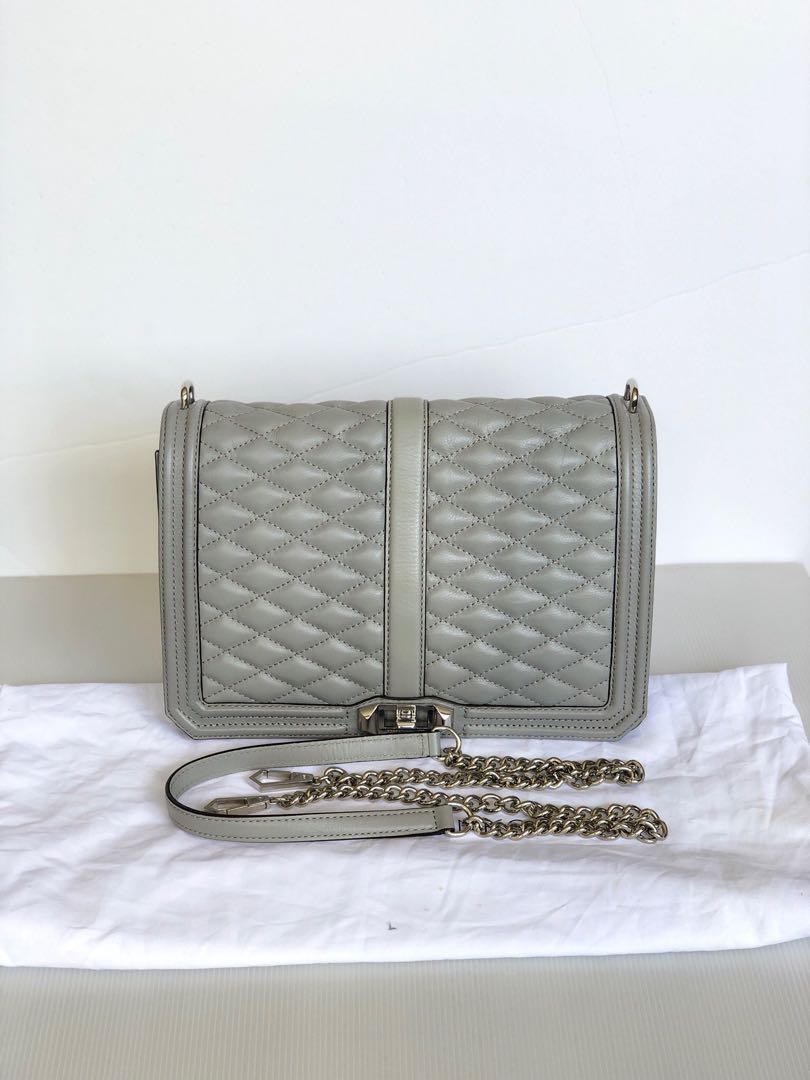 silver rebecca minkoff bag