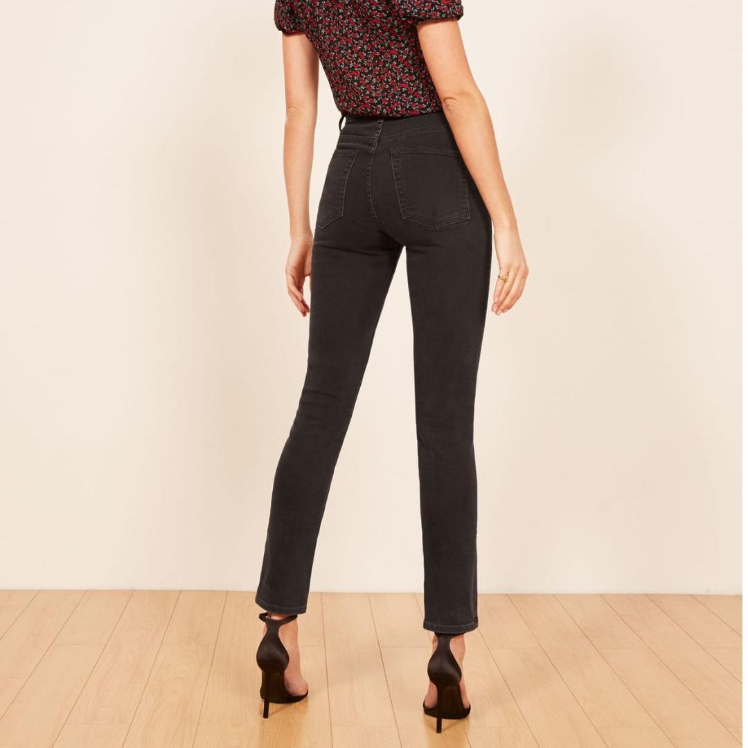 reformation hepburn high skinny jean