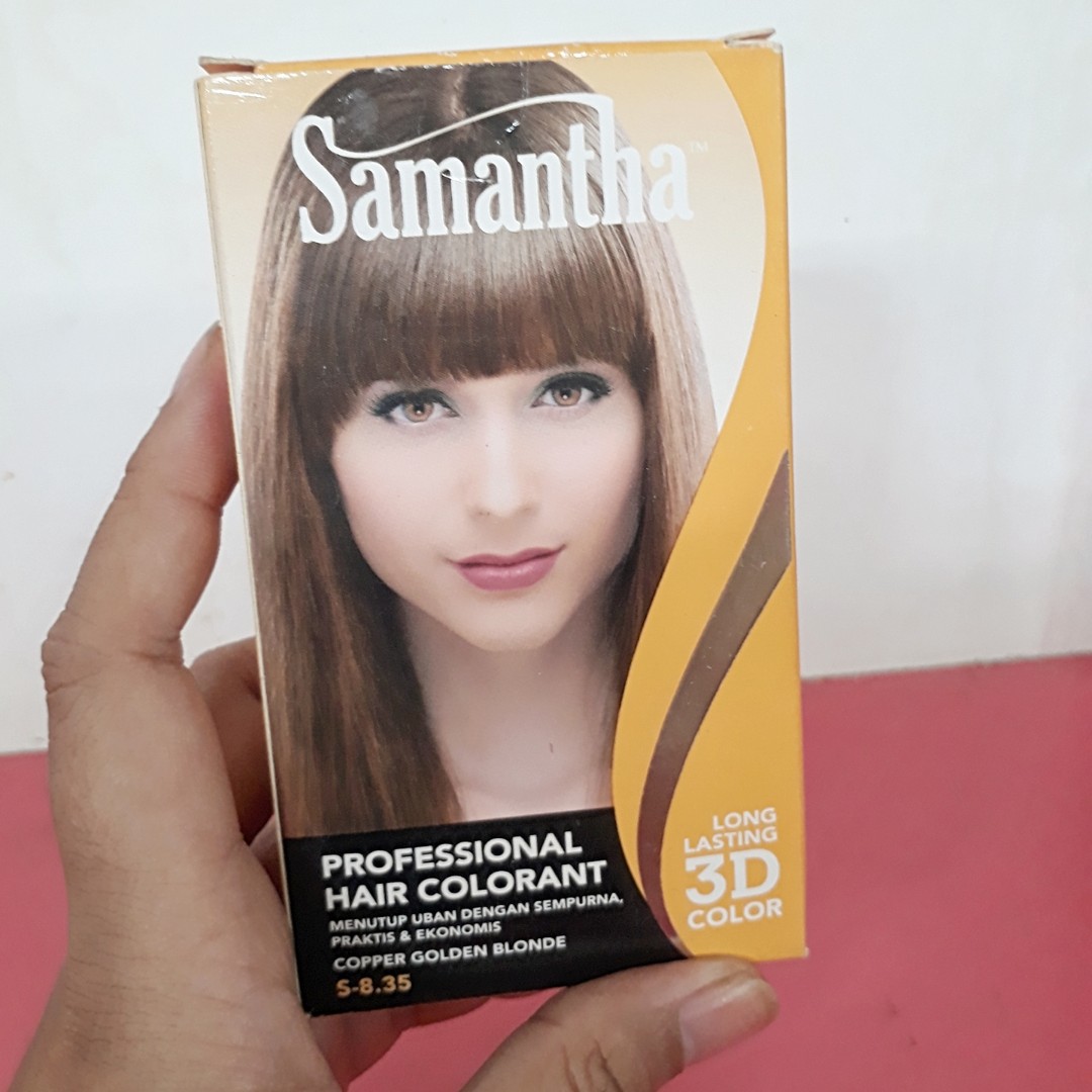 Samantha Hair Color Copper Golden Brown Hbdcarousell Lalamovecarousell Astarigiveaway Kesehatan Kecantikan Perawatan Rambut Di Carousell