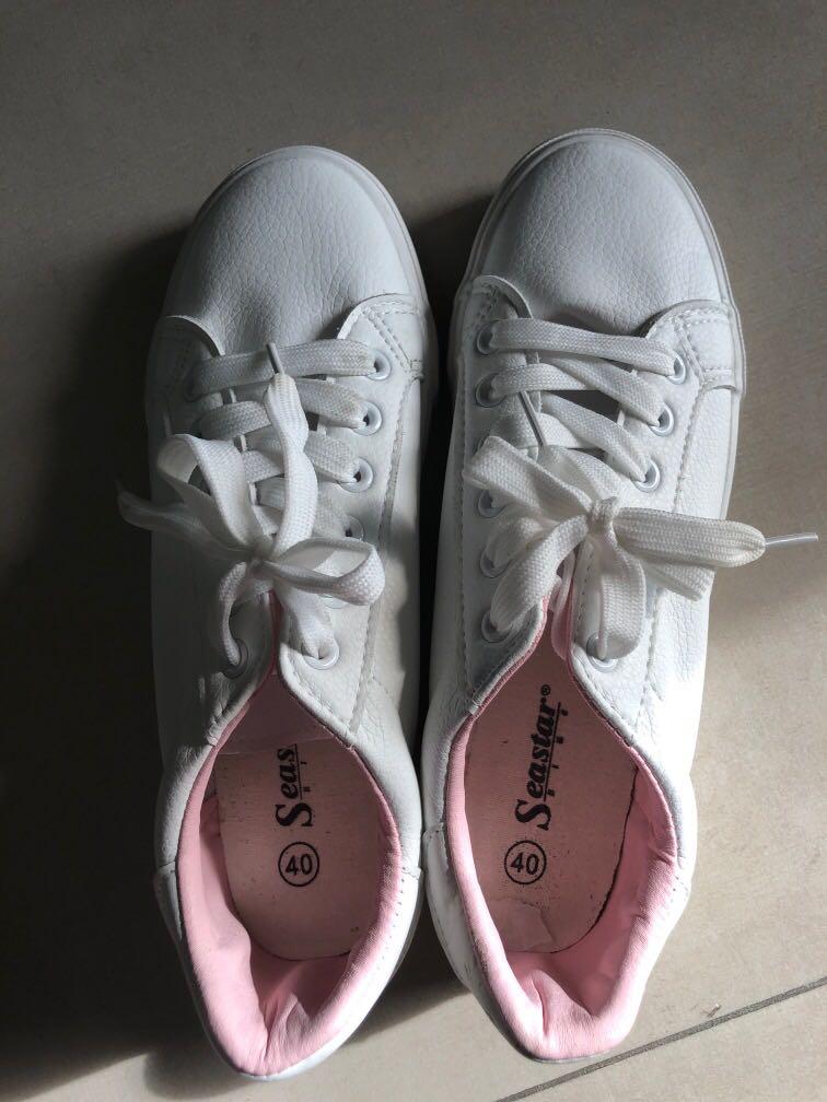 Pricedrop Seastar Blue Cute Ladies Sneaker Shoes
