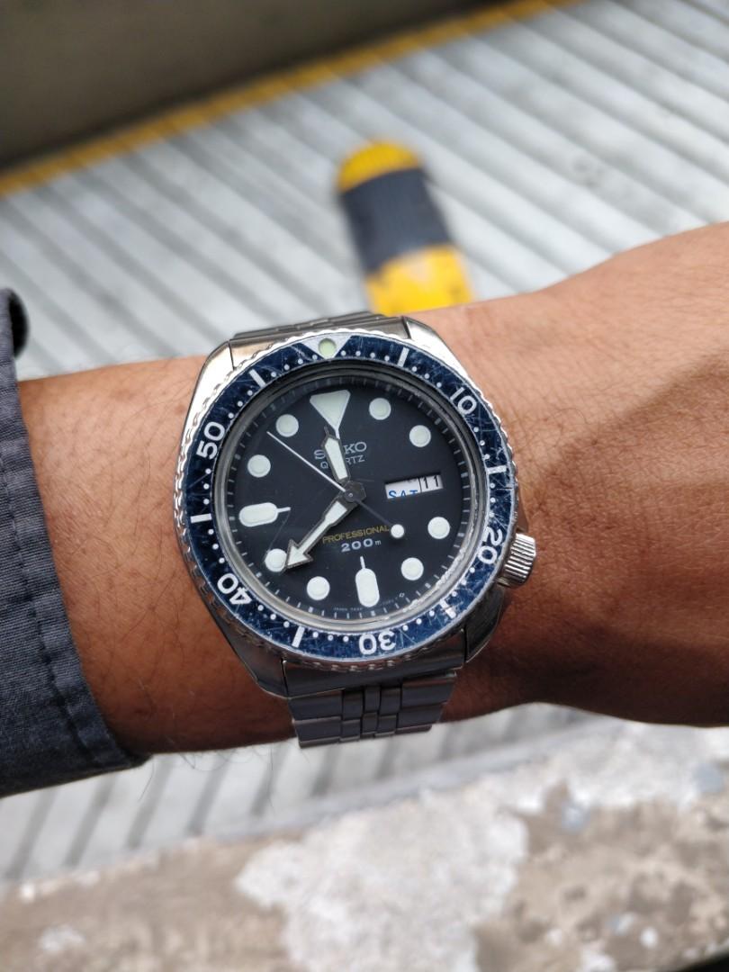 Seiko diver 200m 7458-7010, Men's Fashion, Watches & Accessories, Watches  on Carousell