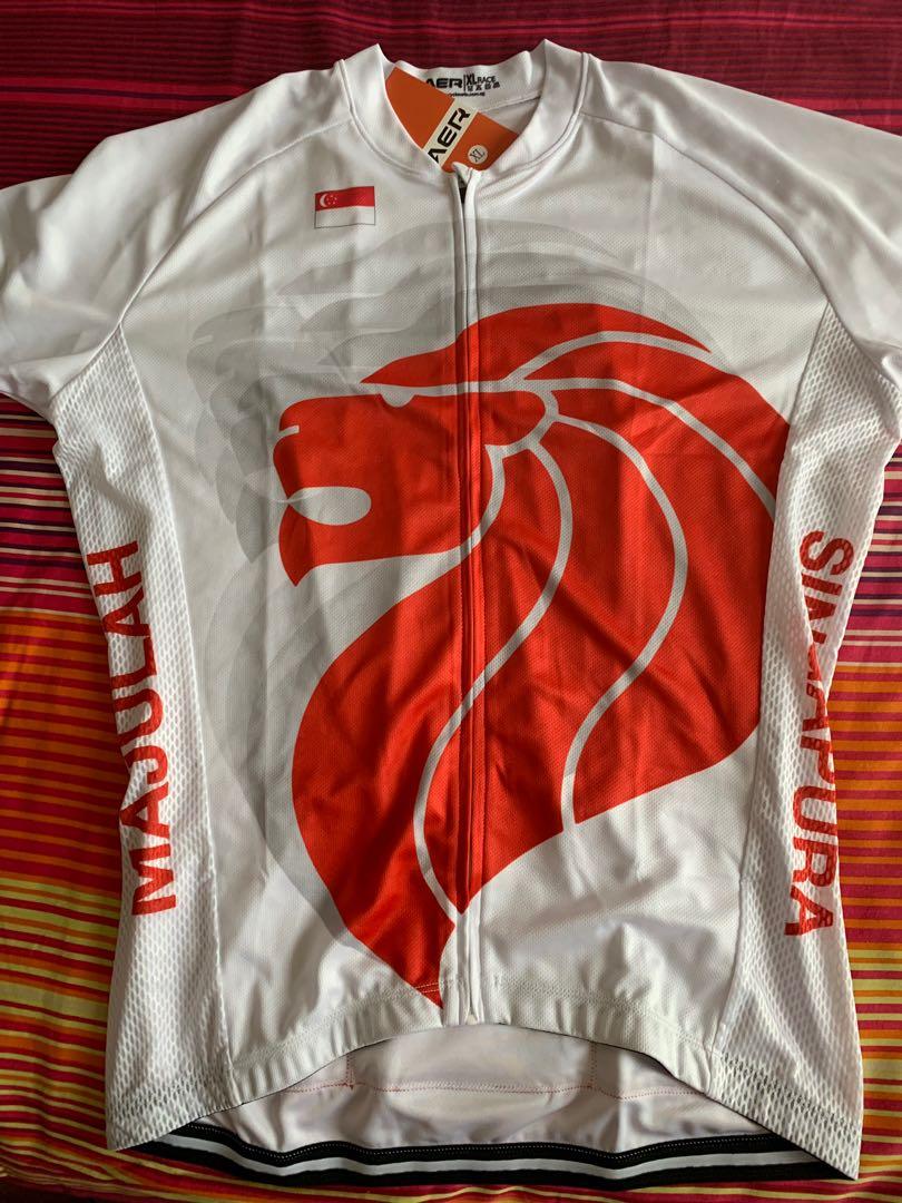 Singapore National Day custom Cycling jersey, Sports Equipment, Sports