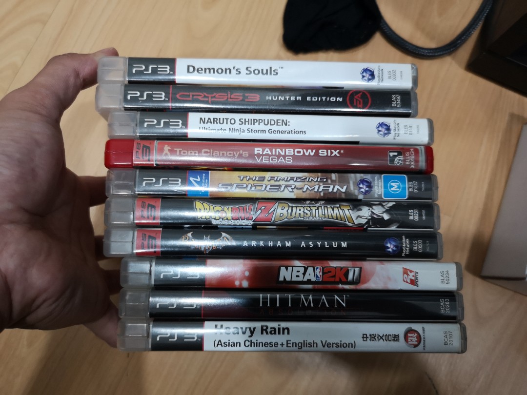 Stack of PS3 Games, Video Gaming, Video Games, PlayStation on Carousell