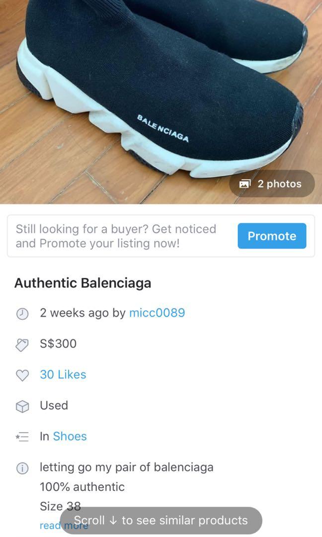 STEAL DEAL Balenciaga, Luxury, Shoes on 