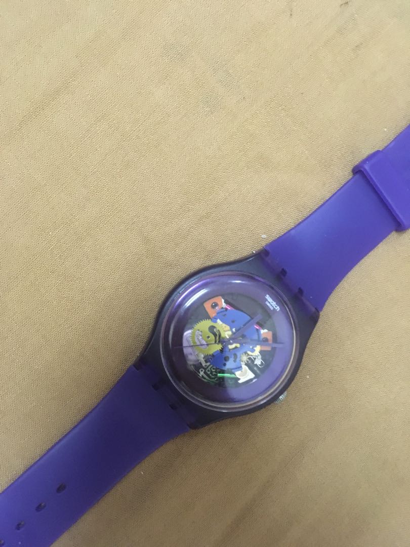 Transparent machine watch discount