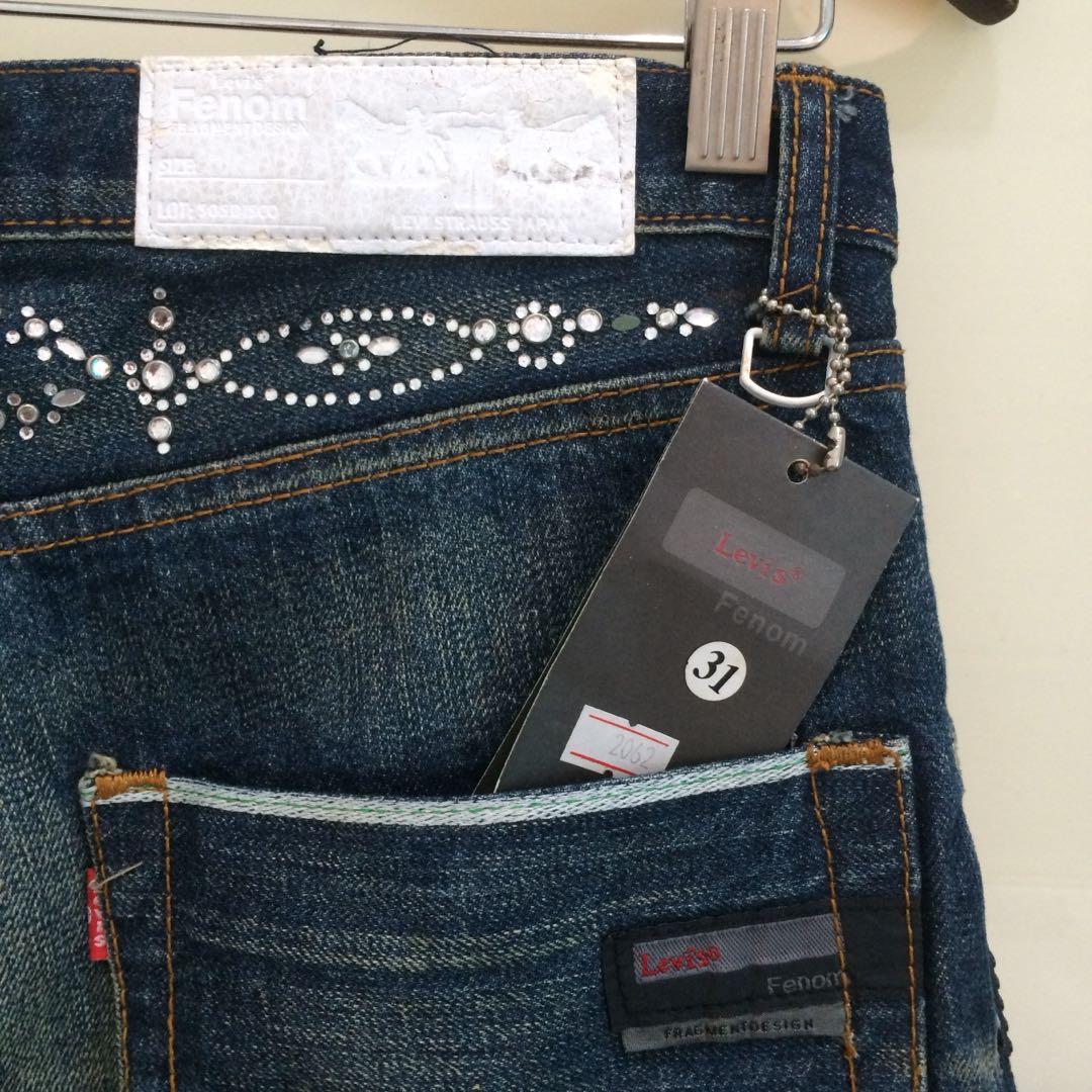 Levis x Takahashi Murakami x Fragment Fenom Hiroshi x Black Bandana Print  Jeans