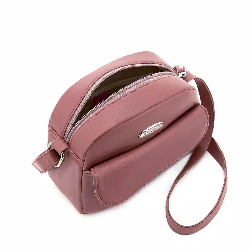 Tas Selempang Kecil Wanita Import Kulit Sophie Martin Delion T3971p3 Fesyen Wanita Tas Dompet Di Carousell