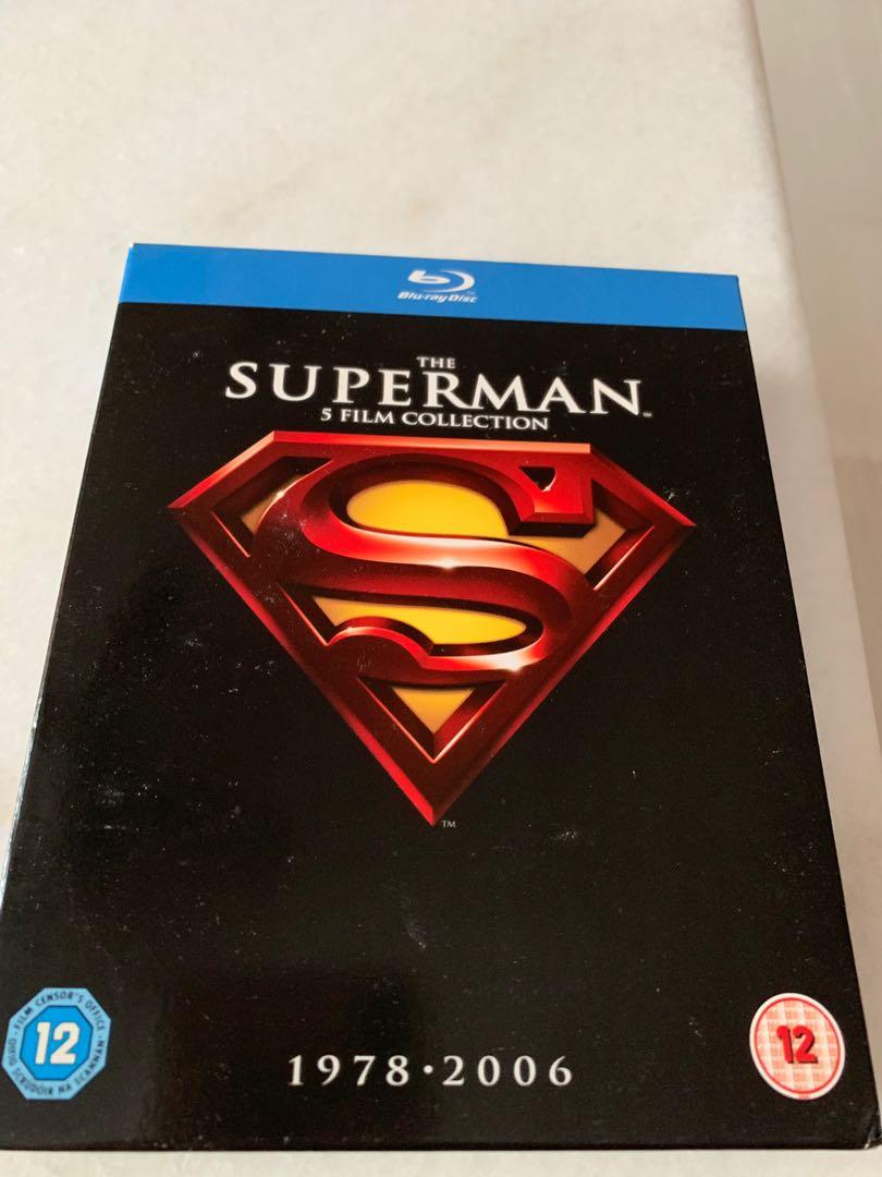 The Superman 5 Film Collection (Blu Ray), Hobbies & Toys, Music & Media