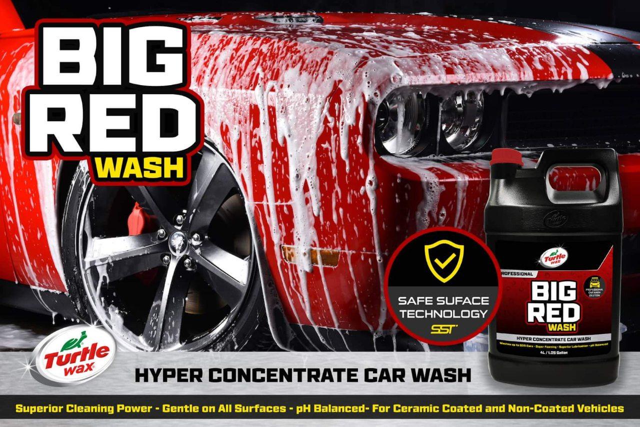 Turtle Wax Car Shampoo Big Red Wash Concentrated Home