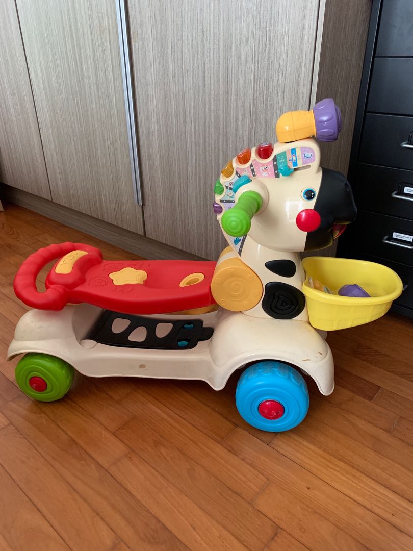 zebra ride on toy vtech