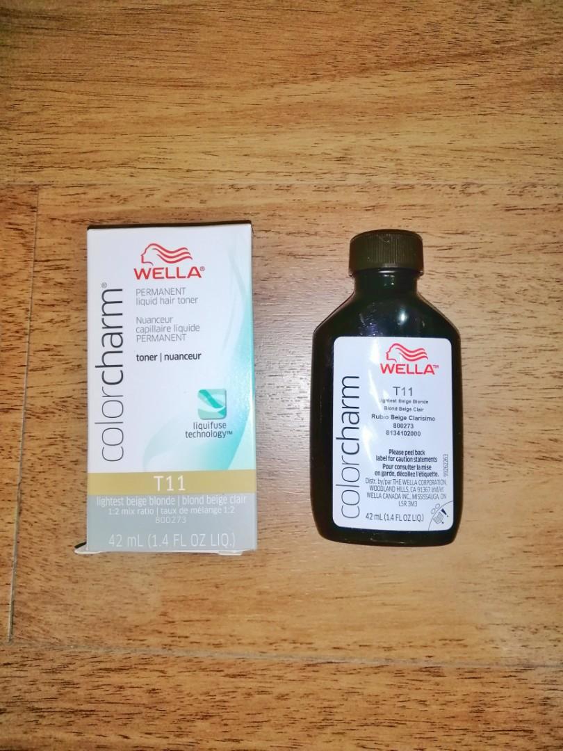 Wella Colorcharm Toner T11 On Carousell