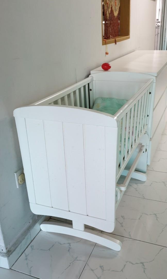 mothercare gliding crib mattress
