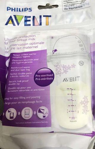 Avent Breast Milk Storage Bags