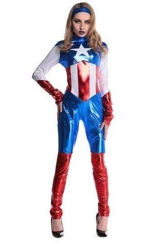 Captain America Women Costume