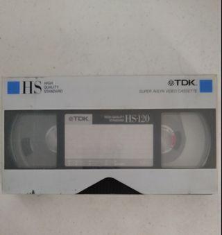 VHS tape recordable used