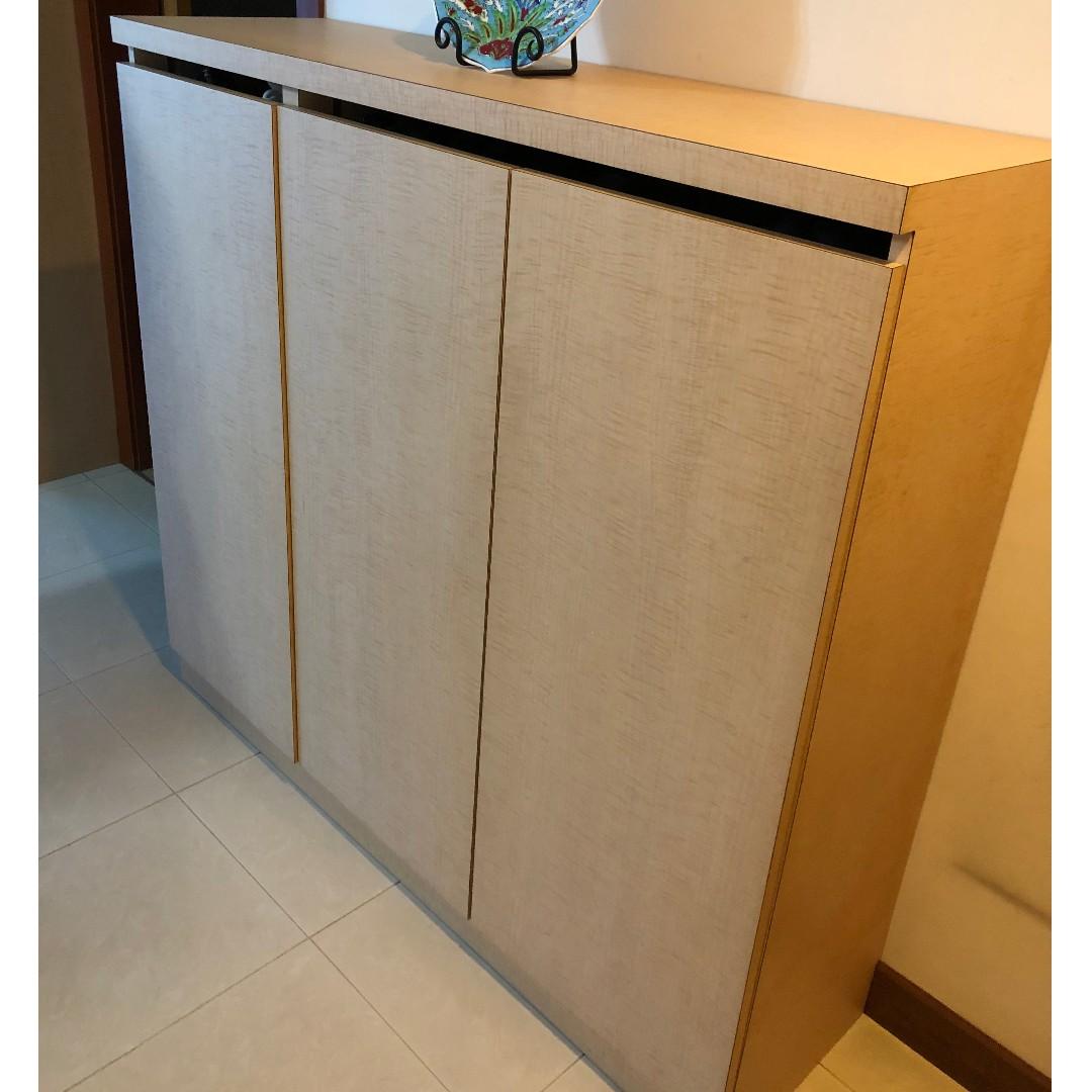 4 Feet Custom Build Shoe Cabinet Furniture Others On Carousell