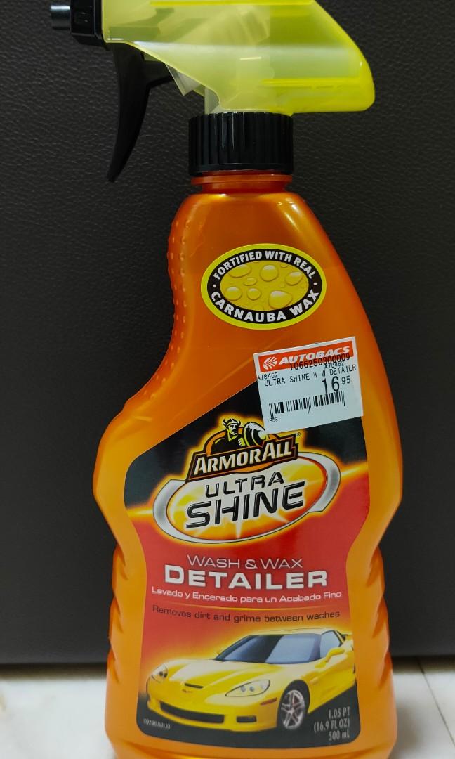Last 2 Armorall Ultra Shine Wash Wax Detailer 500ml For 14