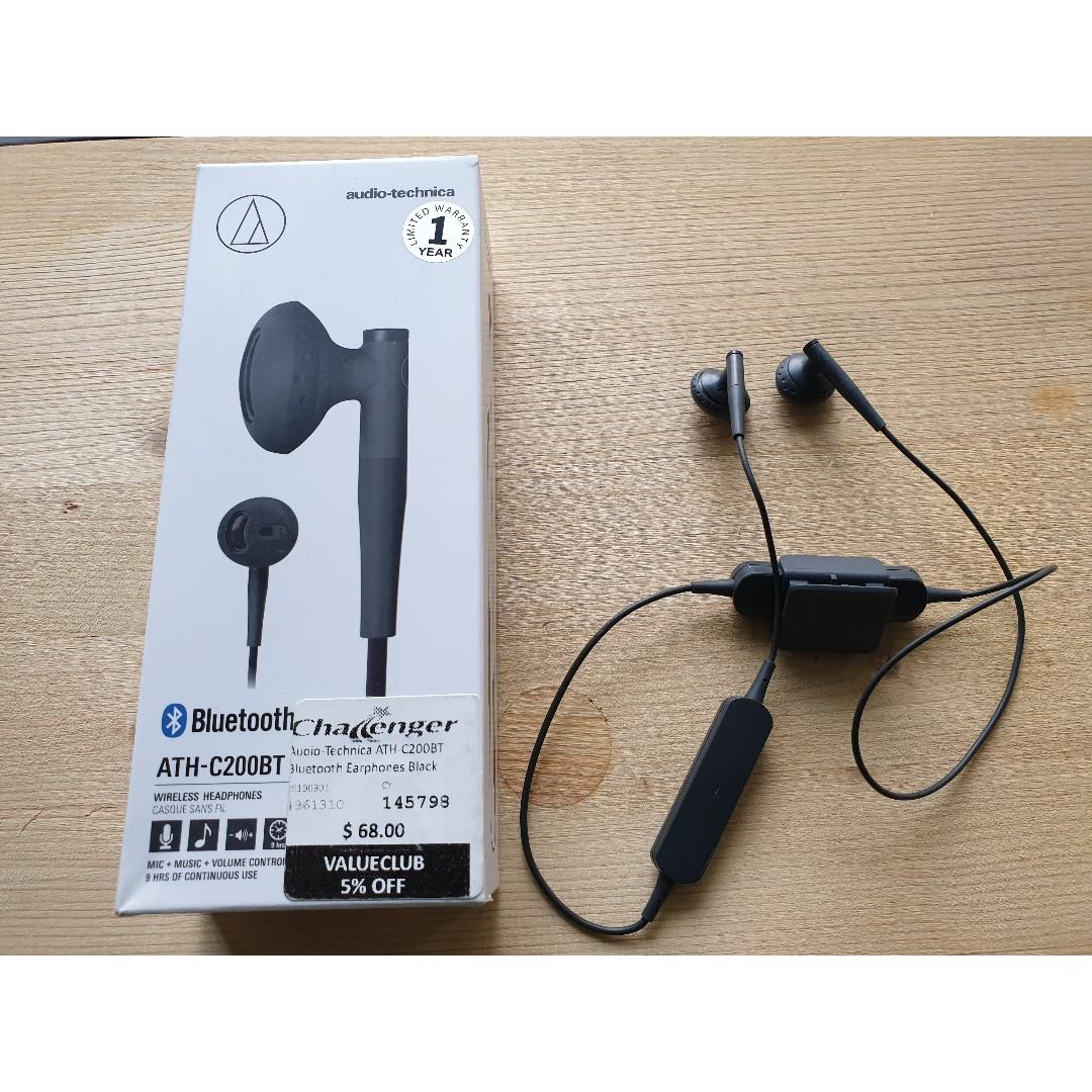 Audio technica c200bt hot sale