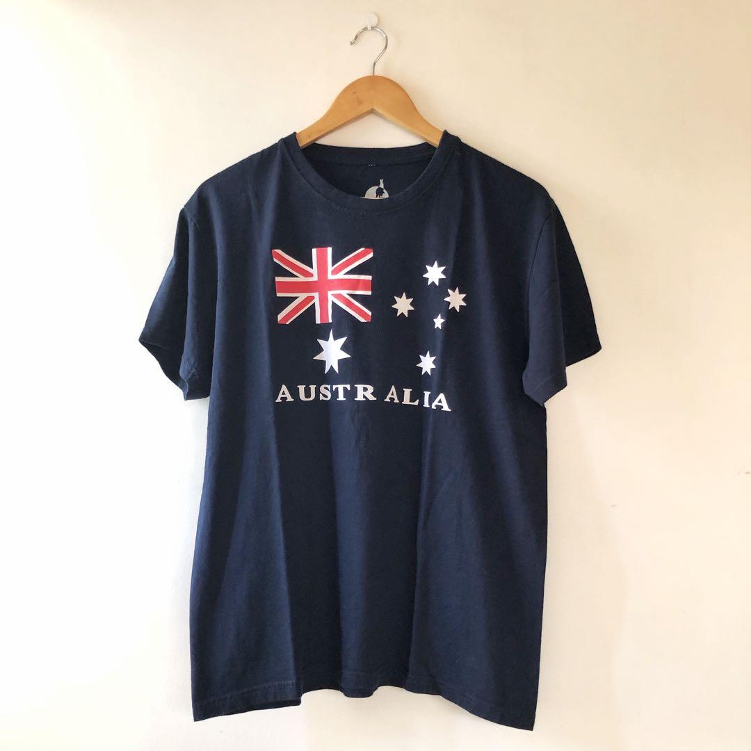 Australia T-Shirt (Category: Tshirts & Polo Shirts ) located in Manila. Submitted by rainbrain (Listing ID 245058538, Image 1). Description: Pre-loved. Purchased from a souvenir store in Sydney. 🏷 Prices not inclusive of shipping, fee depends on your selected mode of shipping 📦 Shipping via GrabExpress, Lalamove or LBC shouldered by the buyer 💵 Payment via BPO Deposit 🙋🏻‍♂️ Feel free to PM me for additional details about the item .