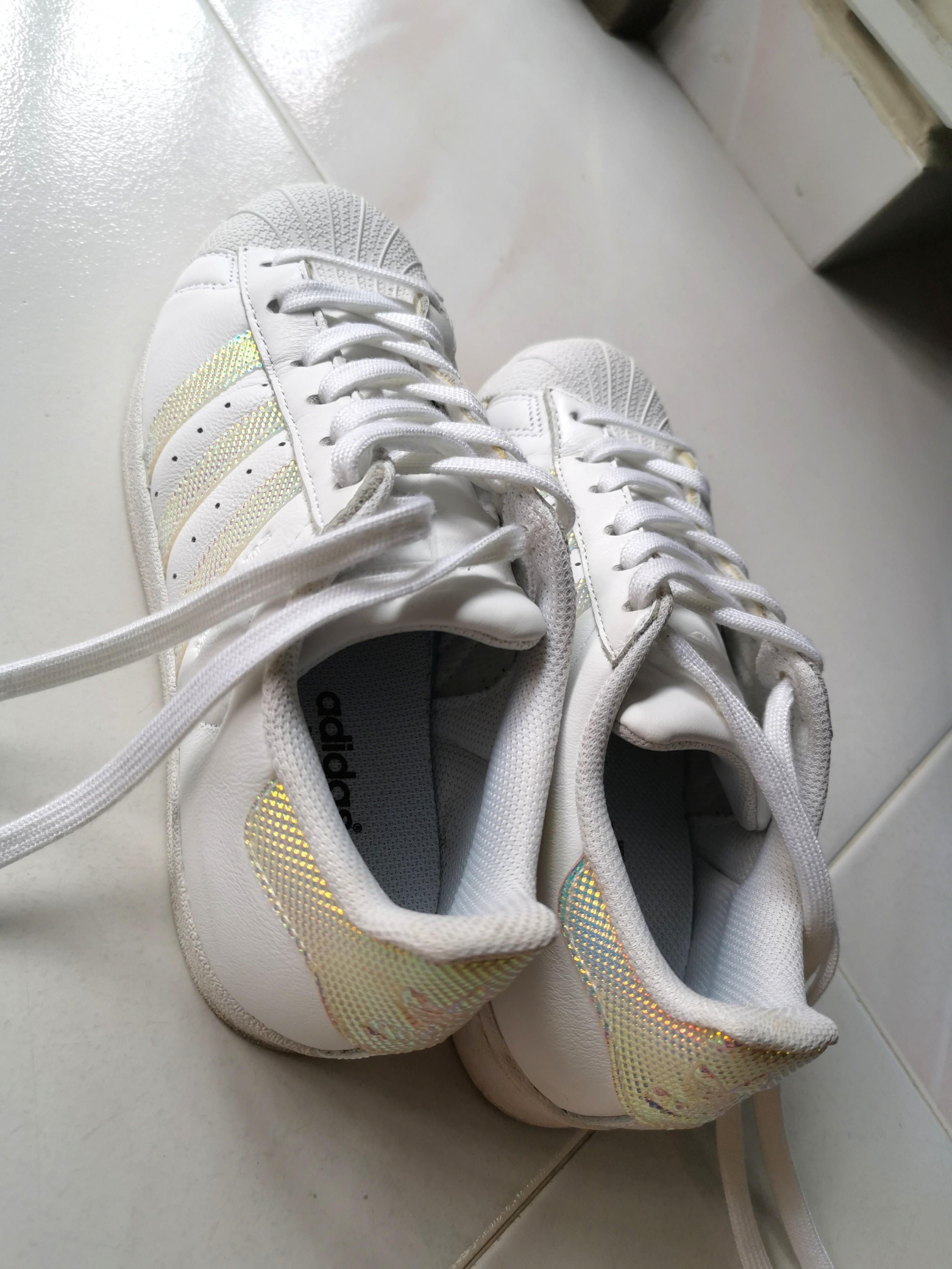 adidas superstars holographic womens