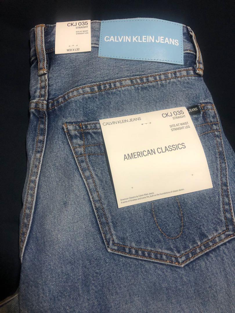 calvin klein jeans label
