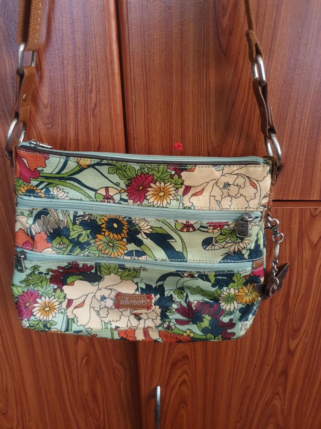 Authentic SAKROOTS sling bag