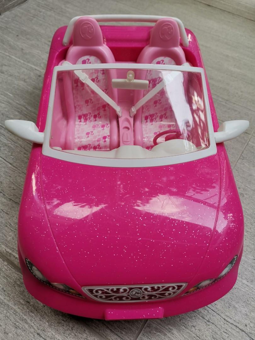 Barbie convertible toy car, Hobbies & Toys, Toys & Games on Carousell