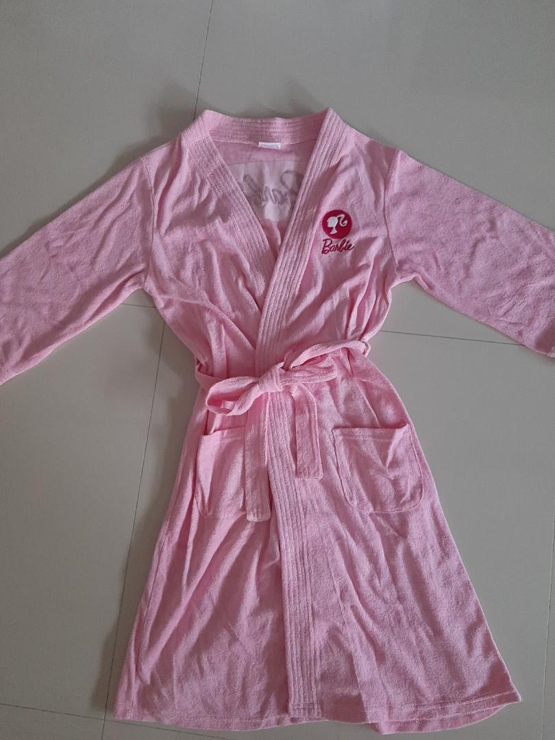 Womens barbie dressing gown clearance