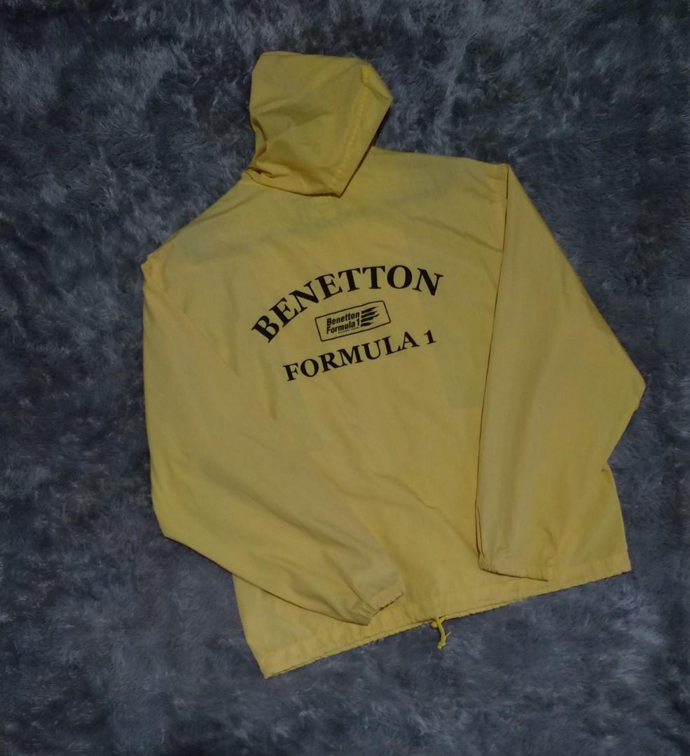 Benetton Formula Vtg Jacket Fesyen Pria Pakaian Baju Luaran Di Carousell