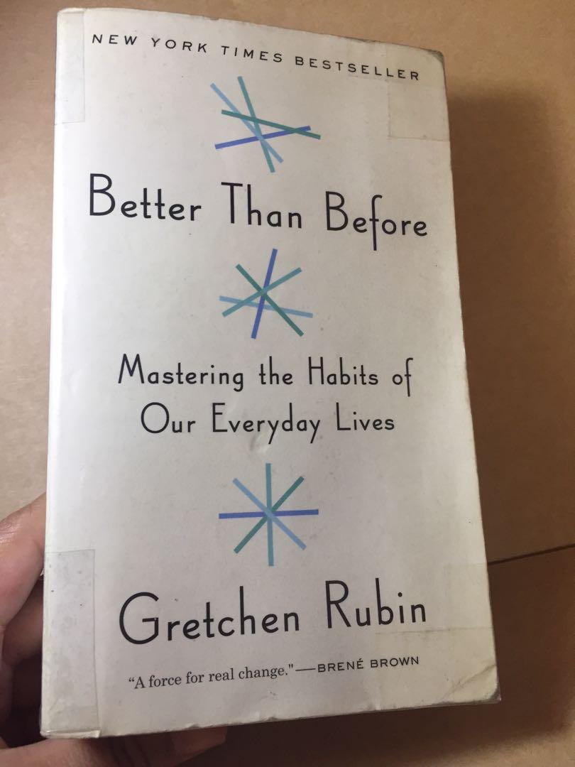 Better Than Before by Gretchen Rubin, Hobbies &amp; Toys, Books &amp; Magazines ...