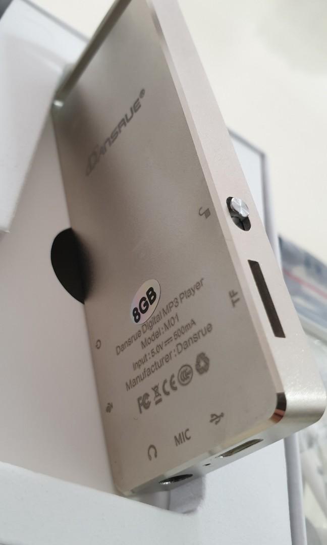 BNIB DANSRUE M01 Digital MP3 Player, Audio, Portable Music Players on