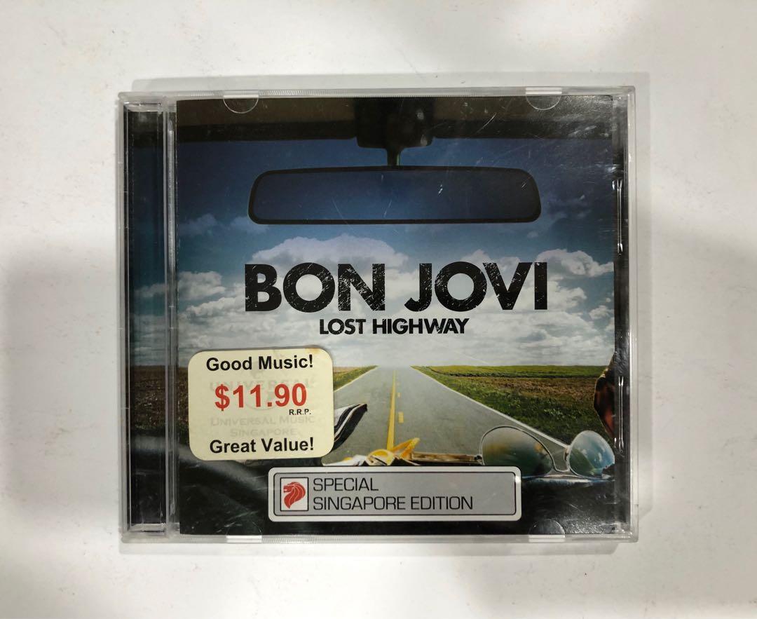 Bon Jovi Lost Highway Special Singapore Edition Music Cd Album Hobbies Toys Music Media Cds Dvds On Carousell
