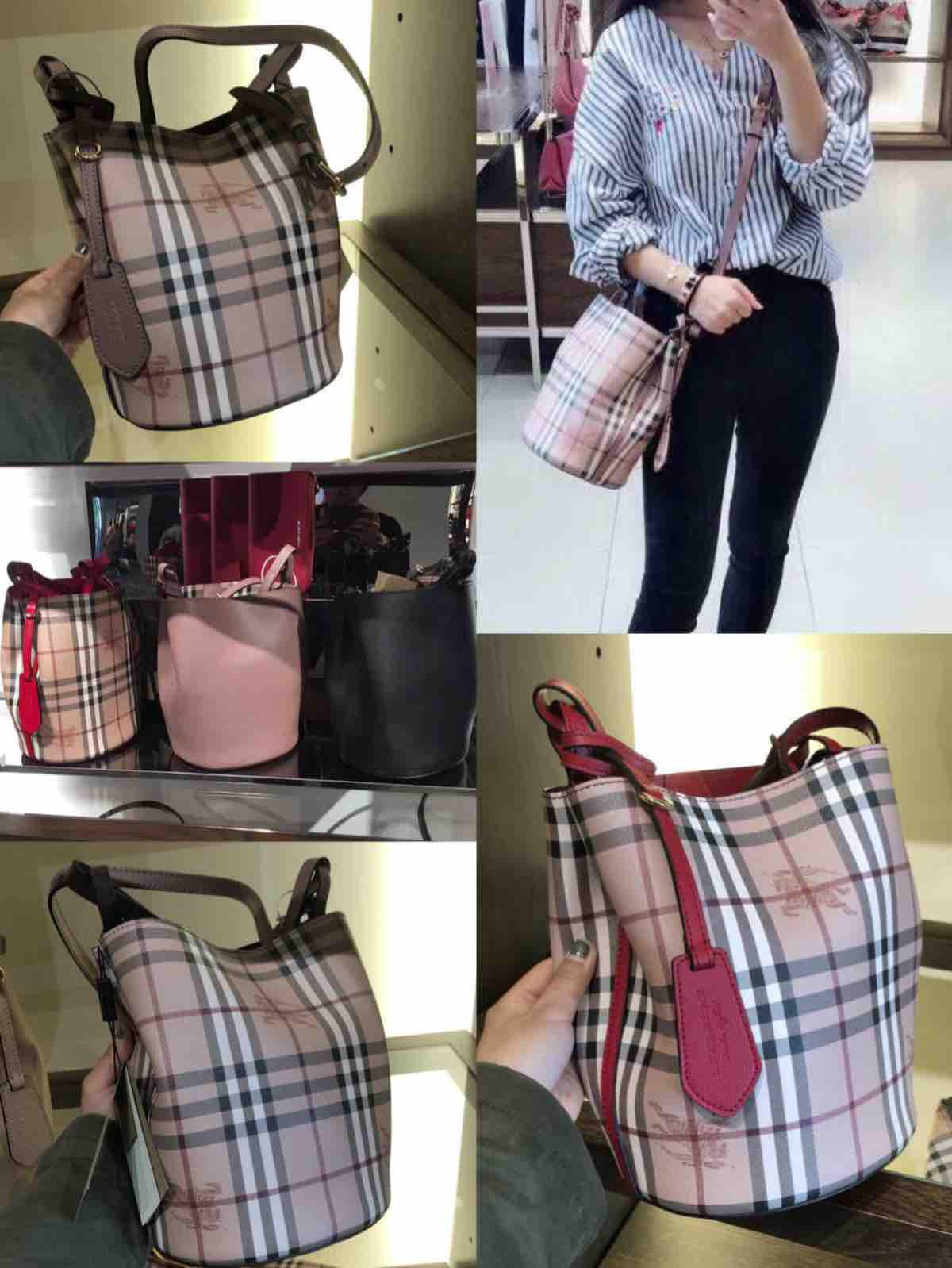 burberry bucket bag