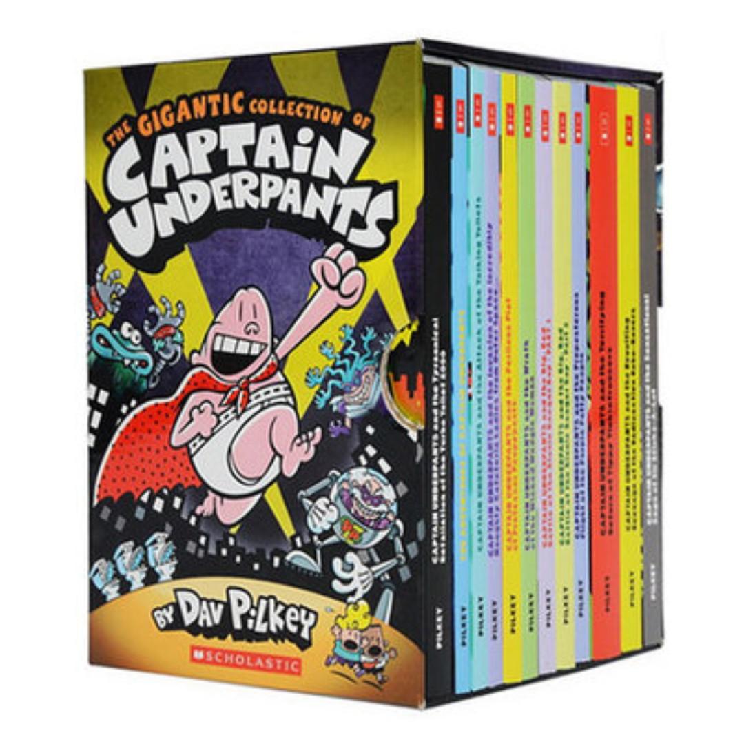 captain underpants 12 book set
