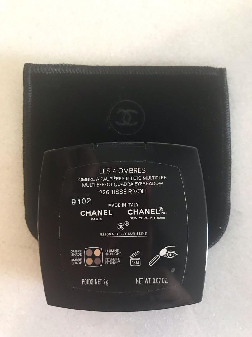 Chanel LES 4 Ombres Tisse Rivoli 226, Beauty & Personal Care, Face ...