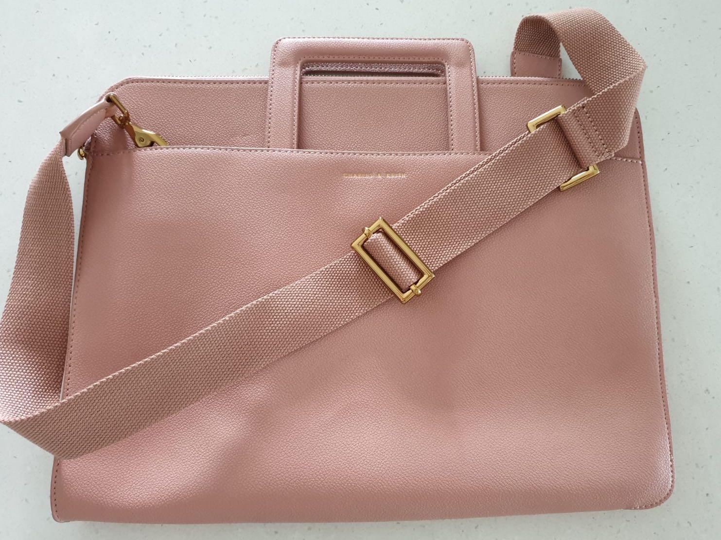 laptop bag charles and keith