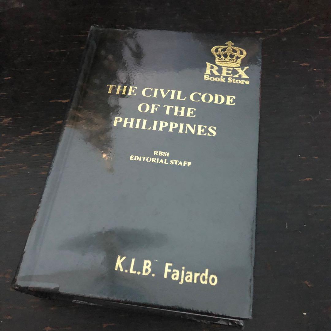 Civil Code of the Philippines (2011), Hobbies & Toys, Books & Magazines